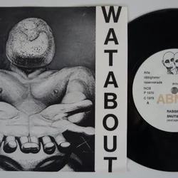 WATABOUT - Rasismen +3 - 1979 SWE 7" EP - svensk punk Bröderna Surf - TOPPSKICK!