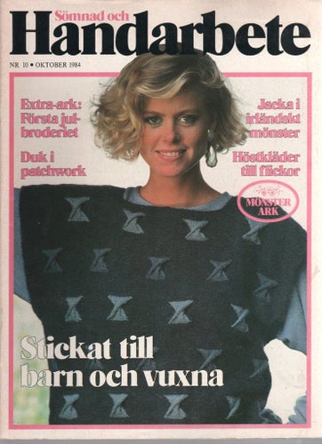 Sömnad och handarbete nr 10 - 1984