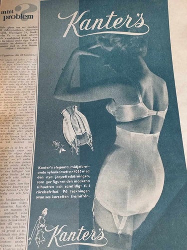 Damernas värld nr 13 1954 Ett nummer för alla mammor innehåller Reklam