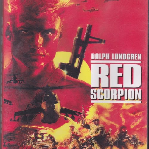 DVD / Red Scorpion / Dolph Lundgren, Carmen Argenziano / Nära nyskick