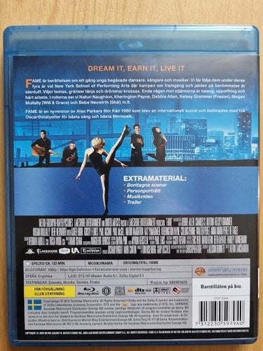 FAME - EXTENDED DANCE EDITION (BLU RAY - SVENSK TEXT)