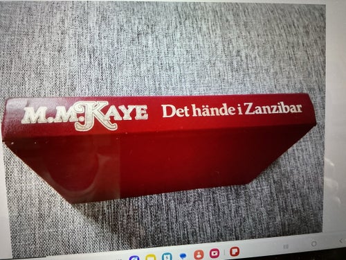 Det hände i Zanzibar av M.M. Kaye, 1984
