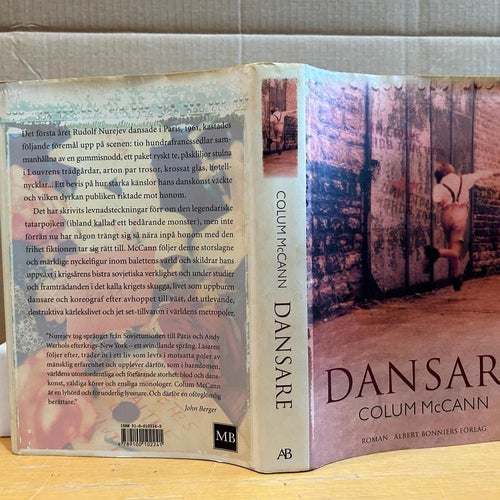 Dansare av Colum McCann, bok, Very good plus