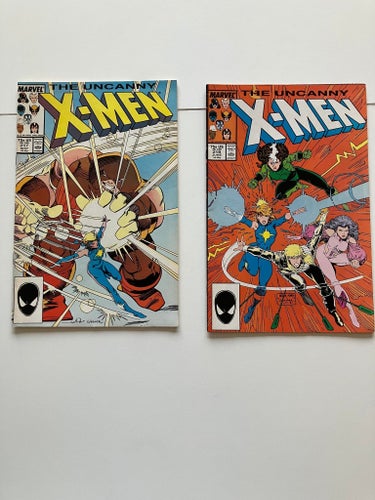The Uncanny X-Men, Marvel Comics, #217 #218