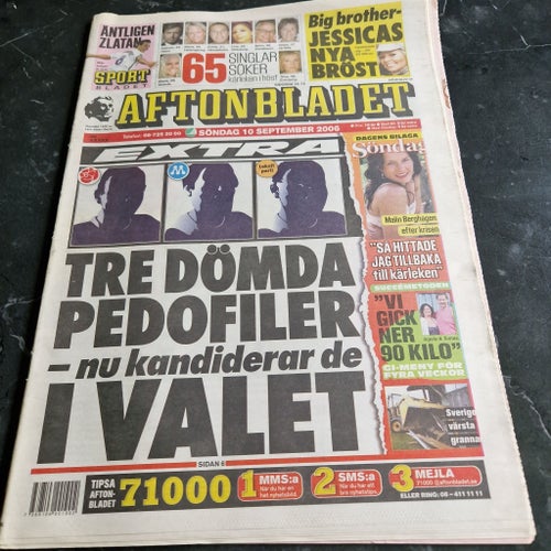 Aftonbladet Söndag 10 September 2006