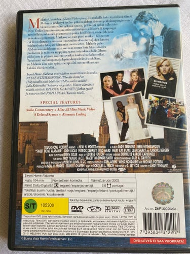 Sweet Home Alabama DVD