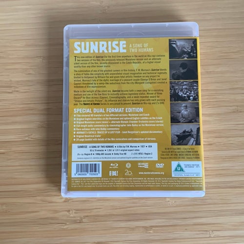 Sunrise Eureka Murnau - Blu ray