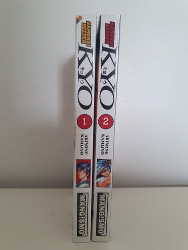 Samurai Deeper Kyo av Akimine Kamijyo, Volym 1 och 2
