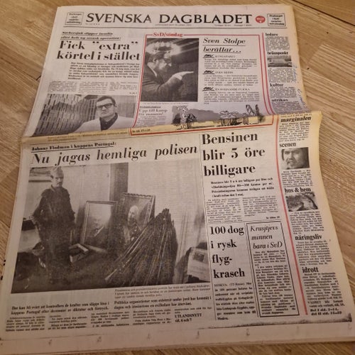 Svenska Dagbladet 28 april 1974