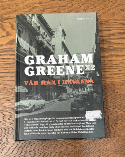 Ny bok Graham Greene - Den Tredje Mannen & Vår Man I Havanna