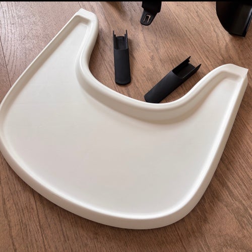 Stokke Tripp Trapp Baby Set svart + vit bricka