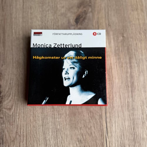 CD-Ljudböcker Hågkomster ur ett dåligt minne - Monica Zetterlund