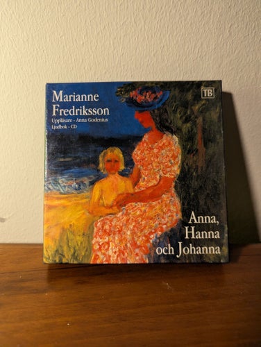 Anna, Hanna och Johanna - Marianne Fredriksson - Ljudbok CD 8 st