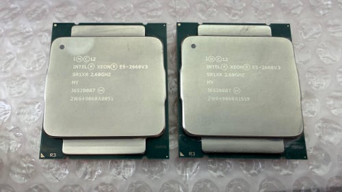 2st Intel Xeon E5-2660 V3 processorer