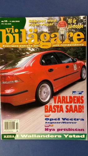 Vi Bilägare nr 10 2002: Opel Vectra 2,2, Rover 75 2,5 V6, Jaguar X-Type 2,0 V6