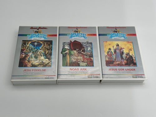 Filmpaket Hanna-Barbera´a filmer - VHS