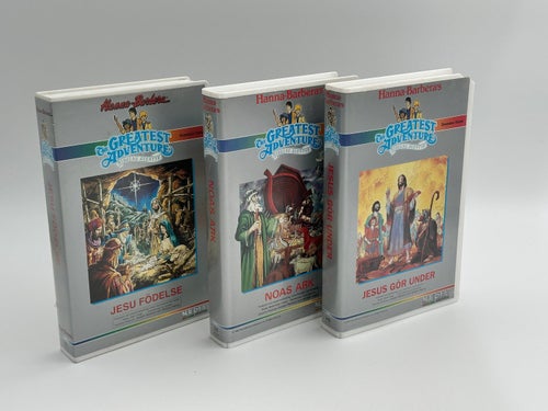 Filmpaket Hanna-Barbera´a filmer - VHS