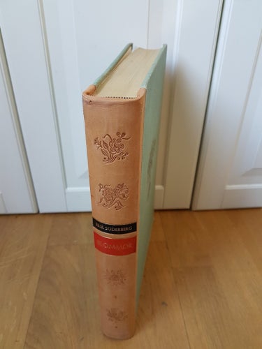 Vintage bok om blommor av Erik Söderberg 1954