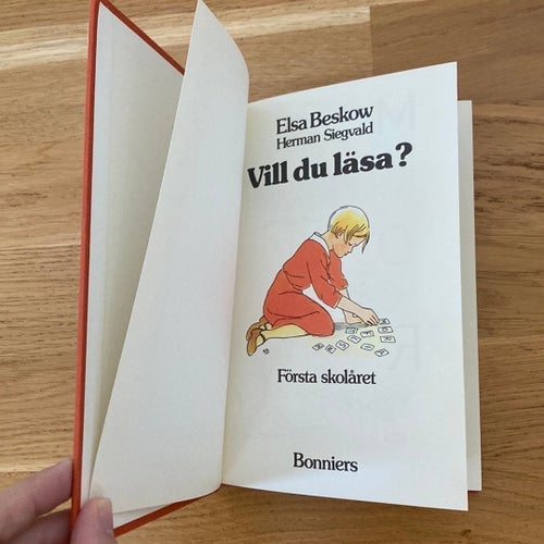 Vill du läsa? av Beskow, Elsa - Siegvald, Herman. Tryckt 1976