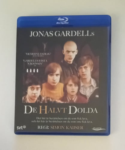 De Halvt Dolda Blu-ray / Jonas Gardell / Svenskt Tal / Fint Skick