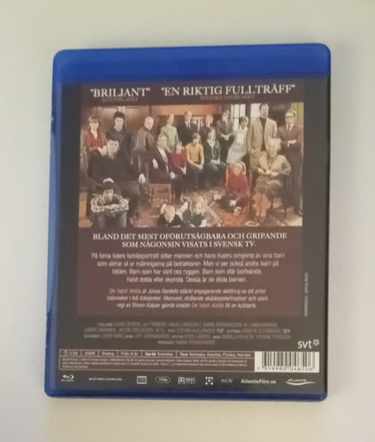 De Halvt Dolda Blu-ray / Jonas Gardell / Svenskt Tal / Fint Skick