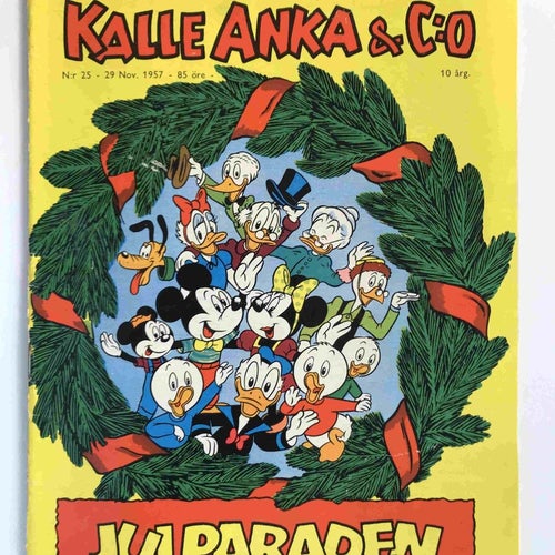 Kalle Anka - 1957:25 VG-FN