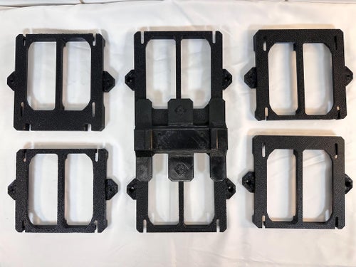 Dual 280mm Radiator Stand Open Air Water Cooling Frame