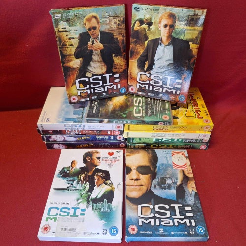 LAGERRENSNING - CSI / CSI MIAMI [ ENG. TEXT ] PAKET [OLIKA SKICK] DVD