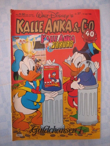 Kalle Anka & C:O Nr:37-1988