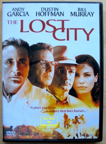 The Lost City (Andy Garcia, Dustin Hoffman) Exhyr lånad bild
