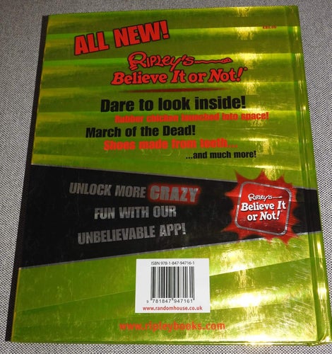 Ripley's Believe it or Not 2014 Hardback Book in English