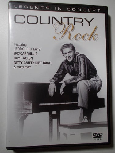 JERRY LEE LEWIS BOXCAR WILLIE HOYT AXTON NITTY GRITTY DIRT BAND DVD Country Rock
