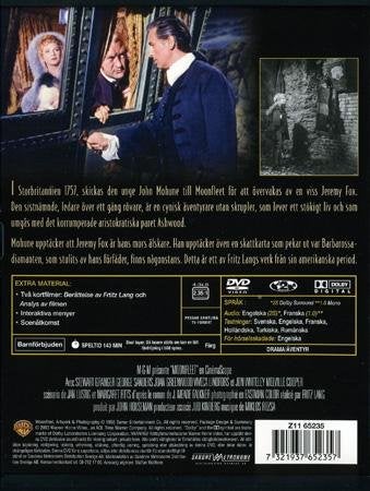 Slottet I Skuggan (1955) Fritz Lang med Stewart Granger, George Sanders.