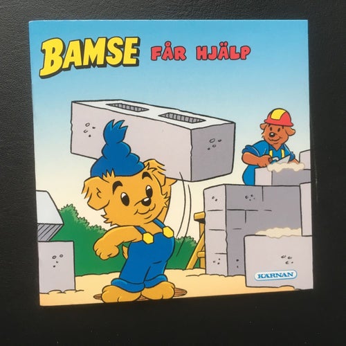 BAMSE FÅR HJÄLP - KÄRNAN bok i pixi format