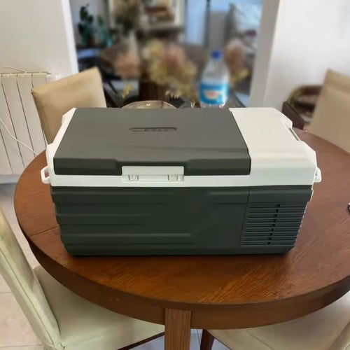 15L bilkylskåp med kompressor, portabel frys, 45dB lågt ljud, användarvänlig