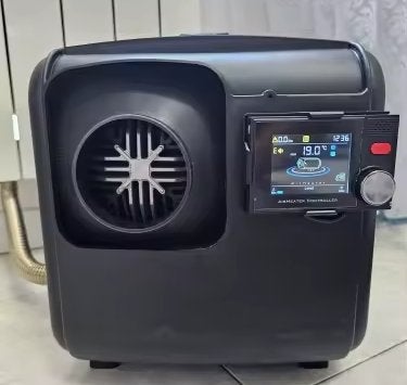8KW 12V & 24V & 110-240V bärbar dieselluftvärmare med Bluetooth APP-kontroll