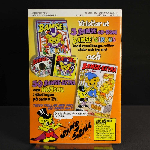 Bamse - 2001 - NR 2 - Bamse och Guld-Gnoms skatt II