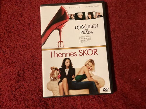 Djävulen bär Prada 2006 i hennes skor 2005 DVD TOPPSKICK samfraktar med mariahå