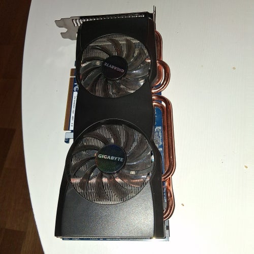 Gigabyte GV-N460OC-1GI Grafikkort Gigabyte GeForce GTX 460 1024MB OC rev. 2.0