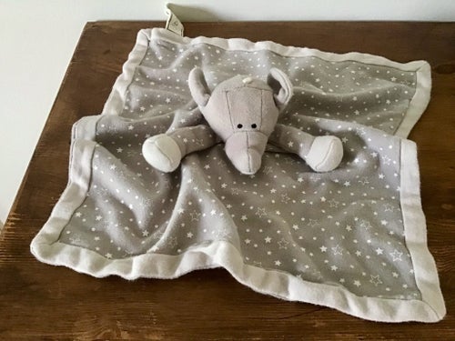 Dinglelisar Organic Snuttefilt Elefant 03