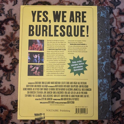 Burleska Bastarder - Sagan om Hootchy Kootchy Club. Burlesque.
