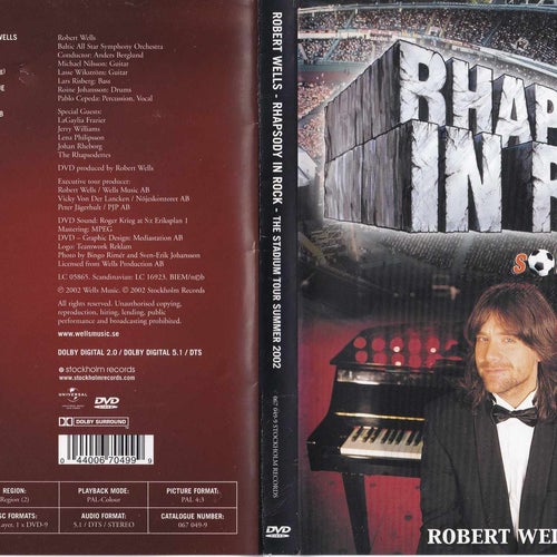 DVD - RHAPSODY IN ROCK - SÖNDAGSFILMEN