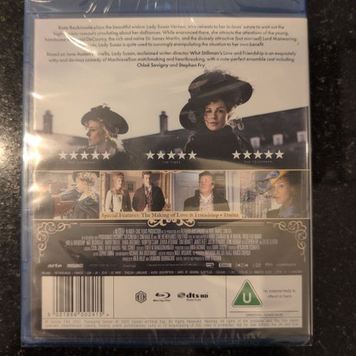NY & inplastad | Love & Friendship (Blu-ray)