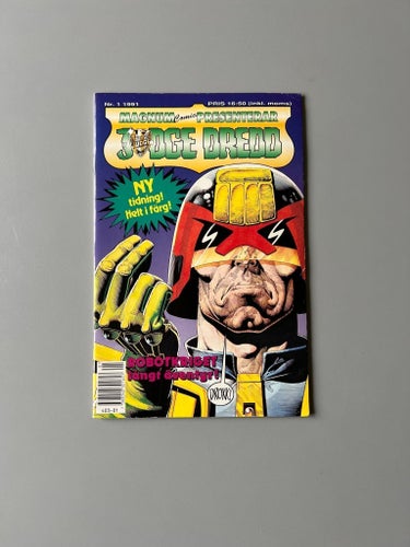 Judge Dredd - Nr 1 FÖRSTANUMMER - 1991 - NM