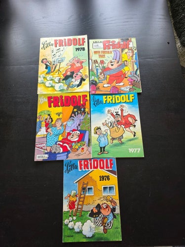 Lilla Fridolf jultidningar.
