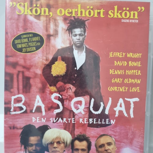 Basquiat (1996) Benicio Del Toro, David Bowie, Dennis Hopper, Gary Oldman m.fl.
