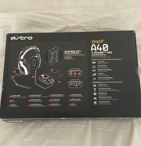 Astro A40 + MixAmp Pro TR Headset för PS4 och PC