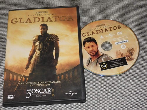 Gladiator DVD - Russell Crowe 2000