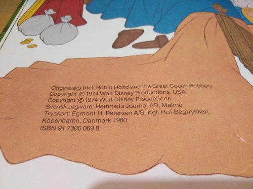 Walt Disney presenterar Robin Hood och det stora överfal av Kalle Ankas bokklubb