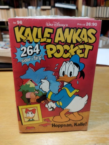 Kalle Ankas pocket nr 96, NY, inplastad